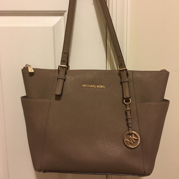MICHAEL Michael Kors Handbags - Genuine Michael By Michael Kors Jet Set Tote